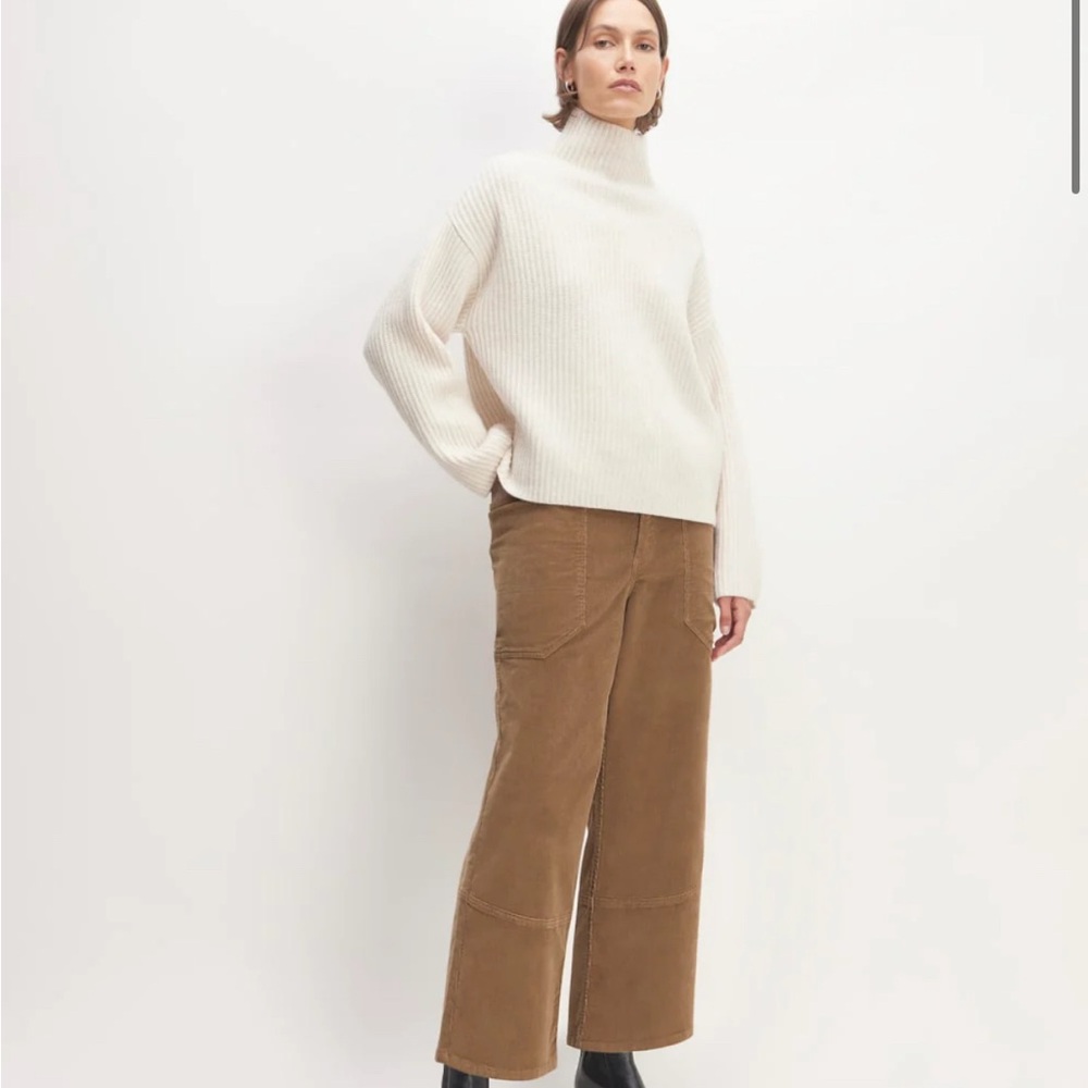 Everlane Gardener Pants in Brown, size 8